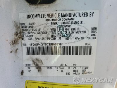 Zdjęcie 12 z 12 samochodu: 2012 FORD F450 SUPER DUTY VIN:1FDUF4GY5CEB87838 - miniatura
