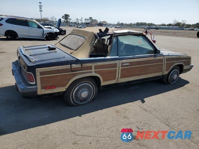 Trzecie zdjęcie samochodu z tyłu: 1986 CHRYSLER LEBARON VIN:1C3BC55E6GG215373 - miniatura