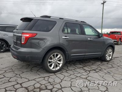 Trzecie zdjęcie samochodu z tyłu: 2015 FORD EXPLORER XLT VIN:1FM5K7D89FGA02463 - miniatura