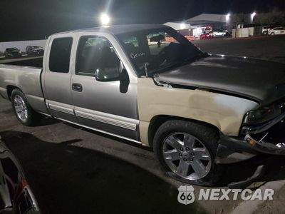 Czwarte zdjęcie samochodu z boku: 2000 CHEVROLET SILVERADO C1500 VIN:2GCEC19T2Y1306505 - miniatura