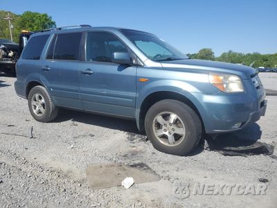 Czwarte zdjęcie samochodu z boku: 2007 HONDA PILOT EXL VIN:5FNYF28547B036878 - miniatura
