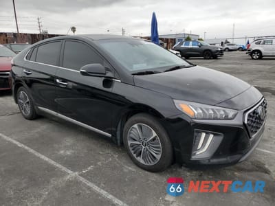 Czwarte zdjęcie samochodu z boku: 2021 HYUNDAI IONIQ LIMITED VIN:KMHCX5LD5MU259937 - miniatura