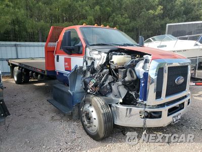 Czwarte zdjęcie samochodu z boku: 2021 FORD F650 SUPER DUTY VIN:1FDWF6EC6MDF08790 - miniatura
