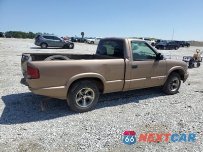 Trzecie zdjęcie samochodu z tyłu: 2002 CHEVROLET S TRUCK S10 VIN:1GCCS14W728168458 - miniatura