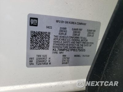Zdjęcie 15 z 15 samochodu: 2023 CHEVROLET TRAILBLAZER LT VIN:KL79MPS27PB175005 - miniatura