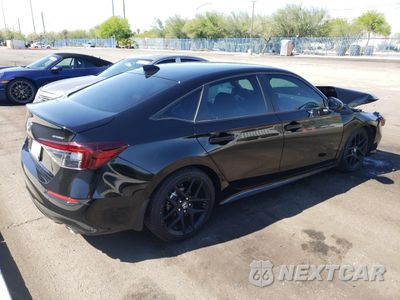 Trzecie zdjęcie samochodu z tyłu: 2025 HONDA CIVIC SPORT VIN:2HGFE2F57SH565582 - miniatura