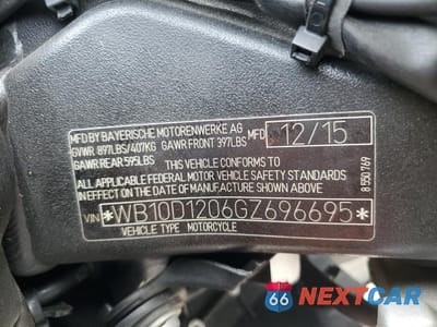 Zdjęcie 9 z 9 samochodu: 2016 BMW S 1000 R VIN:WB10D1206GZ696695 - miniatura