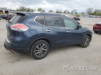 Trzecie zdjęcie samochodu z tyłu: 2016 NISSAN ROGUE S VIN:KNMAT2MT4GP733682 - miniatura
