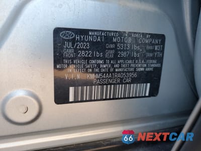 Zdjęcie 12 z 12 samochodu: 2024 HYUNDAI IONIQ 6 LIMITED VIN:KMHM54AA1RA053956 - miniatura