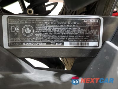 Zdjęcie 9 z 9 samochodu: 2013 CAN-AM SPYDER ROADSTER RS VIN:2BXNAAC13DV000221 - miniatura