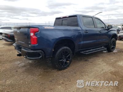 Trzecie zdjęcie samochodu z tyłu: 2022 CHEVROLET SILVERADO K1500 LT TRAIL BOSS VIN:3GCUDFED1NG624302 - miniatura