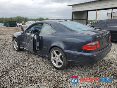 Drugie zdjęcie samochodu z przodu: 2002 MERCEDES-BENZ CLK 430 VIN:WDBLJ70G82F199460 - miniatura