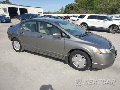 Czwarte zdjęcie samochodu z boku: 2008 HONDA CIVIC HYBRID VIN:JHMFA36258S023466 - miniatura