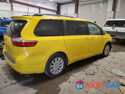 Trzecie zdjęcie samochodu z tyłu: 2015 TOYOTA SIENNA LE VIN:5TDJK3DC2FS097860 - miniatura