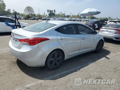 Trzecie zdjęcie samochodu z tyłu: 2013 HYUNDAI ELANTRA GLS VIN:5NPDH4AE3DH237022 - miniatura