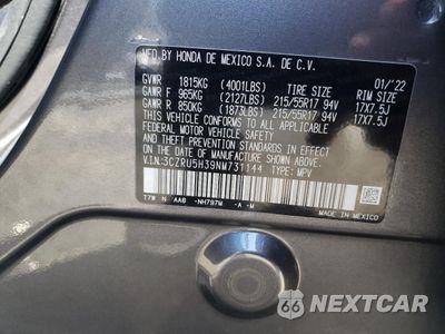 Zdjęcie 13 z 13 samochodu: 2022 HONDA HR-V LX VIN:3CZRU5H39NM731144 - miniatura