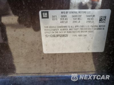 Zdjęcie 13 z 13 samochodu: 2015 CHEVROLET MALIBU 1LT VIN:1G11C5SL5FF259629 - miniatura