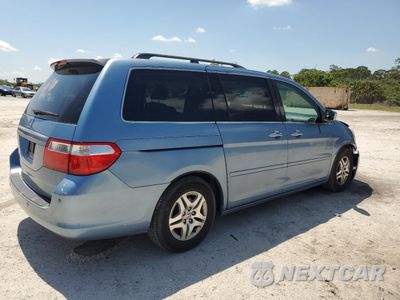 Trzecie zdjęcie samochodu z tyłu: 2006 HONDA ODYSSEY EX VIN:5FNRL38406B111052 - miniatura