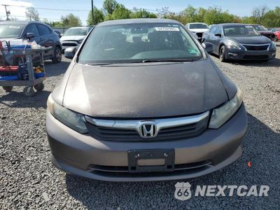 Piąte zdjęcie samochodu w środku: 2012 HOND CIVIC LX VIN:2HGFB2F55CH564800 - miniatura