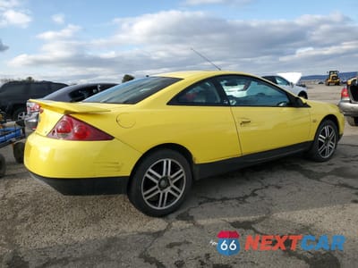 Trzecie zdjęcie samochodu z tyłu: 2001 MERCURY COUGAR V6 VIN:1ZWFT61L915623059 - miniatura
