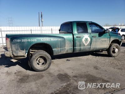 Trzecie zdjęcie samochodu z tyłu: 2003 DODGE RAM 3500 ST VIN:3D7MU48603G797717 - miniatura