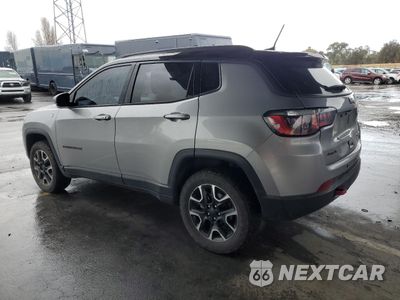 Drugie zdjęcie samochodu z przodu: 2019 JEEP COMPASS TRAILHAWK VIN:3C4NJDDB3KT785383 - miniatura