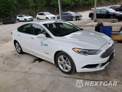 Czwarte zdjęcie samochodu z boku: 2018 FORD FUSION SE HYBRID VIN:3FA6P0LU2JR118627 - miniatura