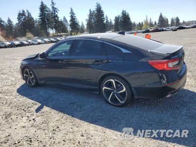 Drugie zdjęcie samochodu z przodu: 2022 HONDA ACCORD SPORT SE VIN:1HGCV1F48NA048122 - miniatura