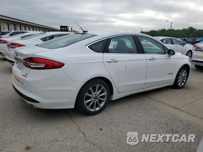 Trzecie zdjęcie samochodu z tyłu: 2017 FORD FUSION SE HYBRID VIN:3FA6P0LU6HR359682 - miniatura