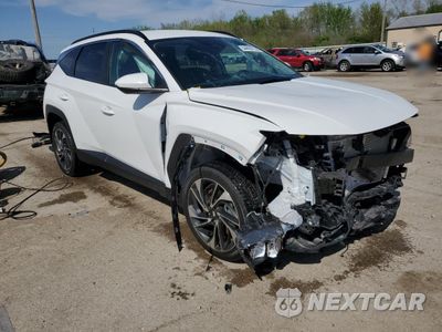 Czwarte zdjęcie samochodu z boku: 2024 HYUNDAI TUCSON SEL VIN:5NMJBCDE2RH374368 - miniatura