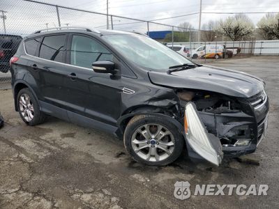 Czwarte zdjęcie samochodu z boku: 2014 FORD ESCAPE TITANIUM VIN:1FMCU9JX4EUC14440 - miniatura
