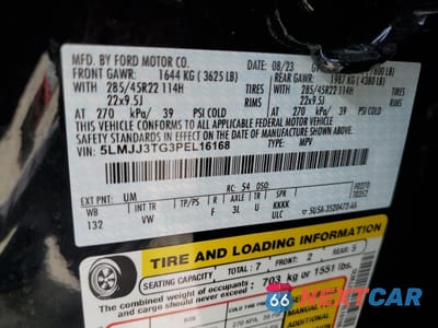 Zdjęcie 15 z 15 samochodu: 2023 LINCOLN NAVIGATOR L BLACK LABEL VIN:5LMJJ3TG3PEL16168 - miniatura