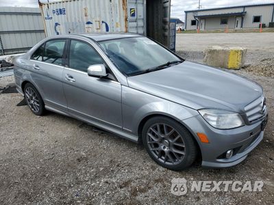 Czwarte zdjęcie samochodu z boku: 2009 MERCEDES-BENZ C 300 4MATIC VIN:WDDGF81X49R078075 - miniatura