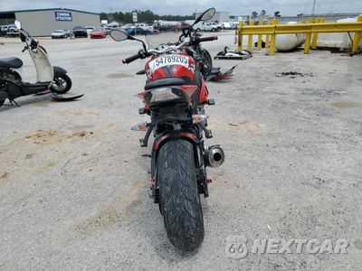 Czwarte zdjęcie samochodu z boku: 2016 BMW S 1000 R VIN:WB10D1206GZ696695 - miniatura