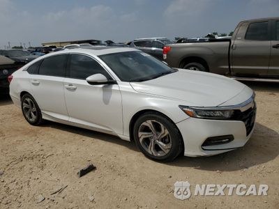 Czwarte zdjęcie samochodu z boku: 2018 HONDA ACCORD EXL VIN:1HGCV1F55JA198319 - miniatura