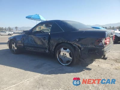 Drugie zdjęcie samochodu z przodu: 2000 MERCEDES-BENZ SL 500 VIN:WDBFA68F1YF195276 - miniatura