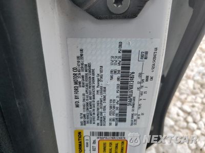 Zdjęcie 12 z 12 samochodu: 2019 FORD FUSION SE VIN:3FA6P0LU7KR124876 - miniatura