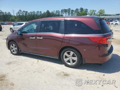 Drugie zdjęcie samochodu z przodu: 2018 HONDA ODYSSEY EXL VIN:5FNRL6H74JB058540 - miniatura