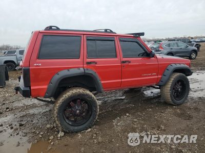 Trzecie zdjęcie samochodu z tyłu: 1999 JEEP CHEROKEE SPORT VIN:1J4FF68S3XL538843 - miniatura