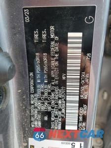 Zdjęcie 15 z 16 samochodu: 2023 LEXUS GX 460 VIN:JTJAM7BX4P5357977 - miniatura