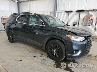 Czwarte zdjęcie samochodu z boku: 2019 CHEVROLET TRAVERSE LT VIN:1GNEVHKW0KJ307583 - miniatura