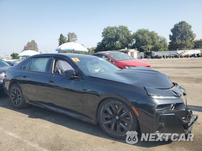 Czwarte zdjęcie samochodu z boku: 2023 BMW 740 I VIN:WBA23EH0XPCL69925 - miniatura