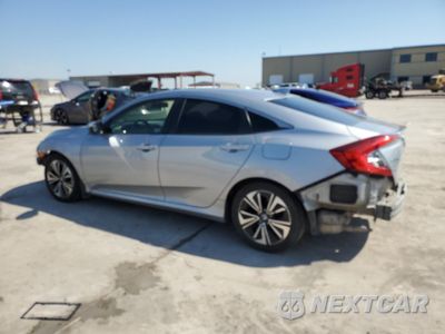 Drugie zdjęcie samochodu z przodu: 2018 HONDA CIVIC EXL VIN:JHMFC1F78JX017180 - miniatura