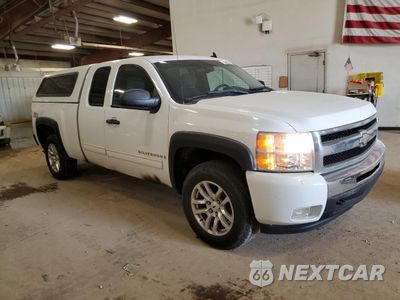 Czwarte zdjęcie samochodu z boku: 2009 CHEVROLET SILVERADO K1500 LT VIN:1GCEK29J59Z130548 - miniatura