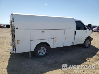 Trzecie zdjęcie samochodu z tyłu: 2009 CHEVROLET EXPRESS G3500 VIN:1GBHG31K291152499 - miniatura