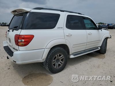 Trzecie zdjęcie samochodu z tyłu: 2004 TOYOTA SEQUOIA LIMITED VIN:5TDBT48A74S215088 - miniatura