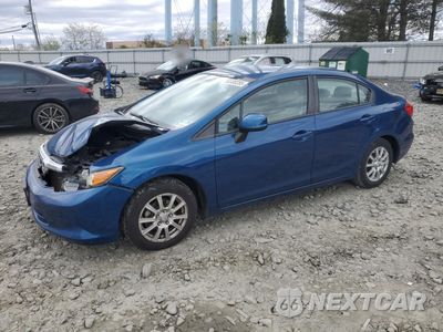 2012 HONDA CIVIC LX 2HGFB2F59CH537521 - główne zdjęcie licytacji z USA - miniatura