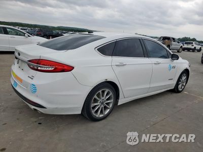 Trzecie zdjęcie samochodu z tyłu: 2017 FORD FUSION SE HYBRID VIN:3FA6P0LUXHR409502 - miniatura