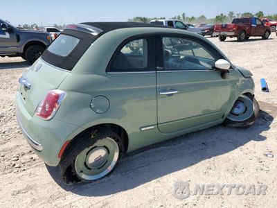 Trzecie zdjęcie samochodu z tyłu: 2015 FIAT 500 LOUNGE VIN:3C3CFFERXFT741472 - miniatura
