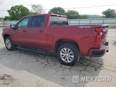 Drugie zdjęcie samochodu z przodu: 2021 CHEVROLET SILVERADO K1500 CUSTOM VIN:3GCPYBEK7MG137080 - miniatura